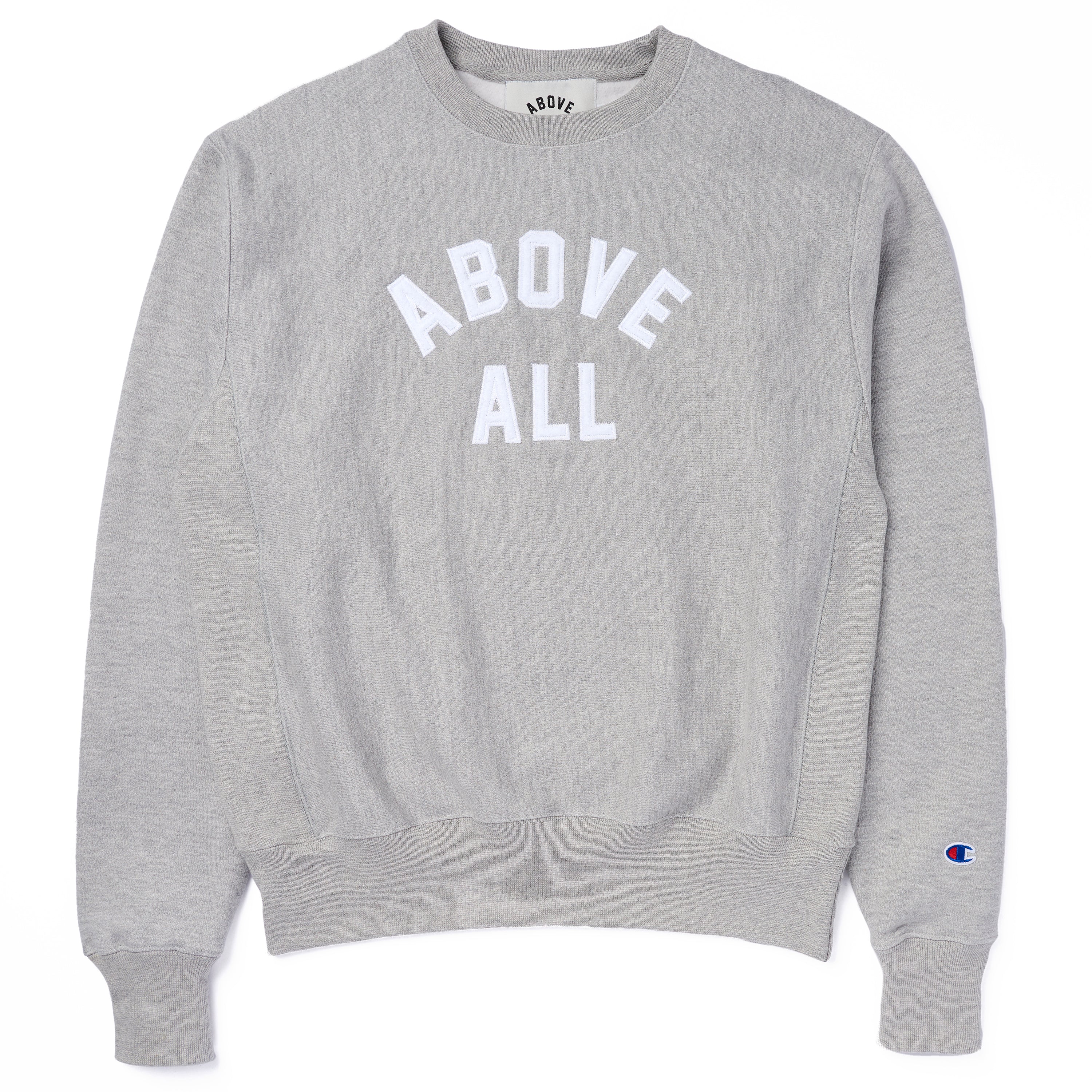 Felt Logo Crewneck - ABOVE ALL TV