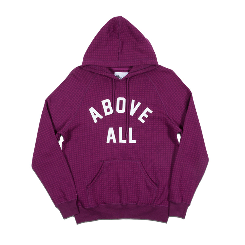 ABOVE ALL Hoodie Grid Camo