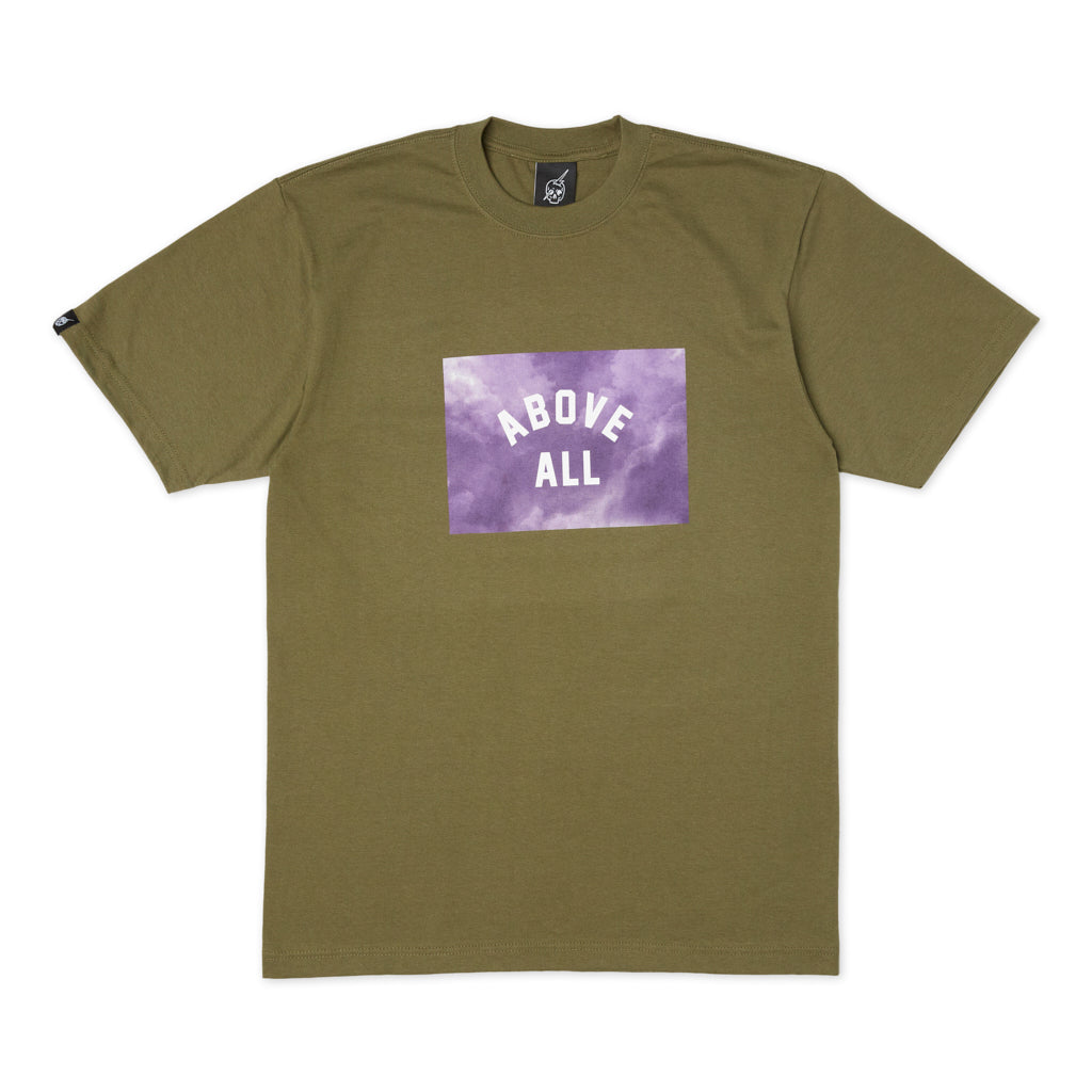 ABOVE ALL Storm T-Shirt Olive Front